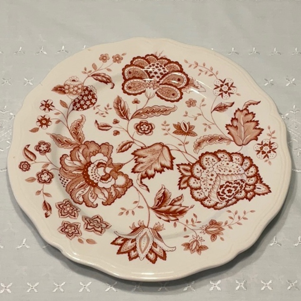 Eternal Tree Ironstone Plate Designed for Sears by Diane Von Furstenberg